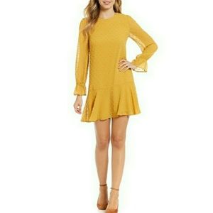 Gianni Bini Christa Swiss Dot Sheath Dress